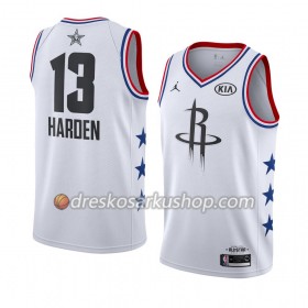 Muški NBA Dres Houston Rockets James Harden 13 2019 All-Star Jordan Brand Bijela Swingman